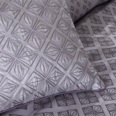  Biloxi 7 Piece Comforter Set in Purple, Cal King Madison Park10-921
