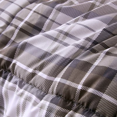  Essentials Parkston 3M Scotchgard Down Alternative All Season Comforter Set in Brown, Twin / Twin XL Madison ParkE10-948